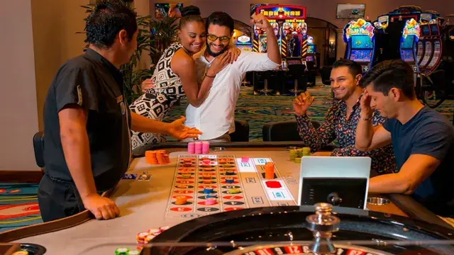 Casino scene in Costa Rica