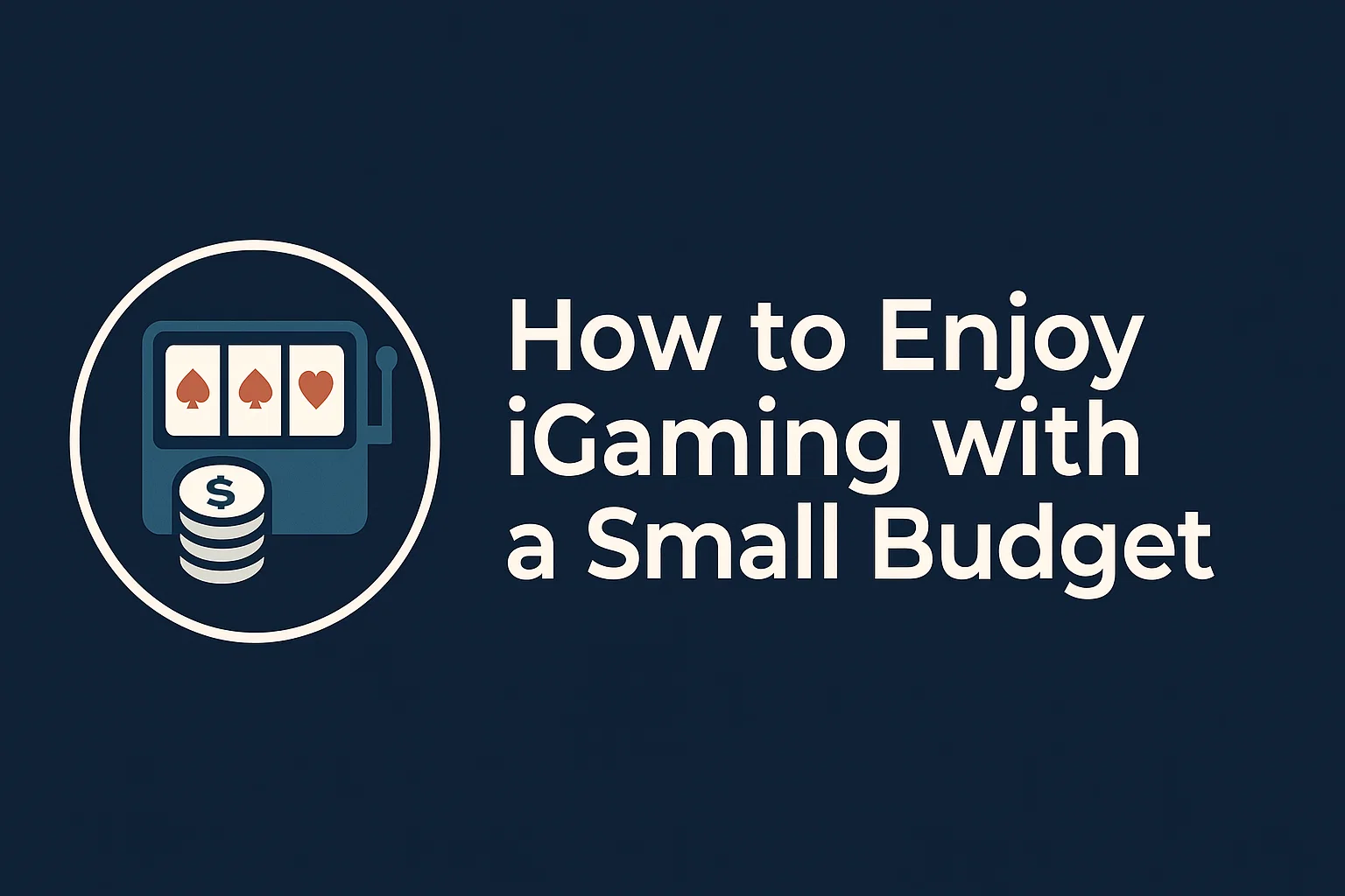 How to Enjoy iGaming with a Small Budget